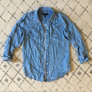 Banana Republic Soft Wash Jean Shirt